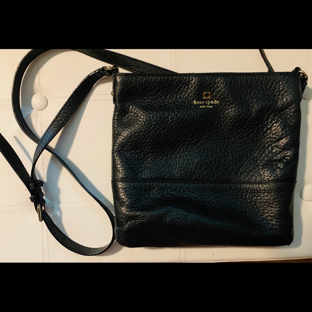 Black Kate Spade Crossbody EUC
